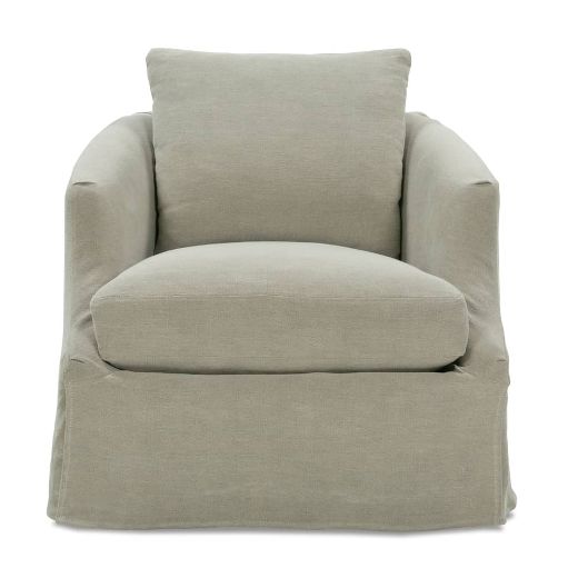 Picture of Emmerson Slipcovered Swivel Chair